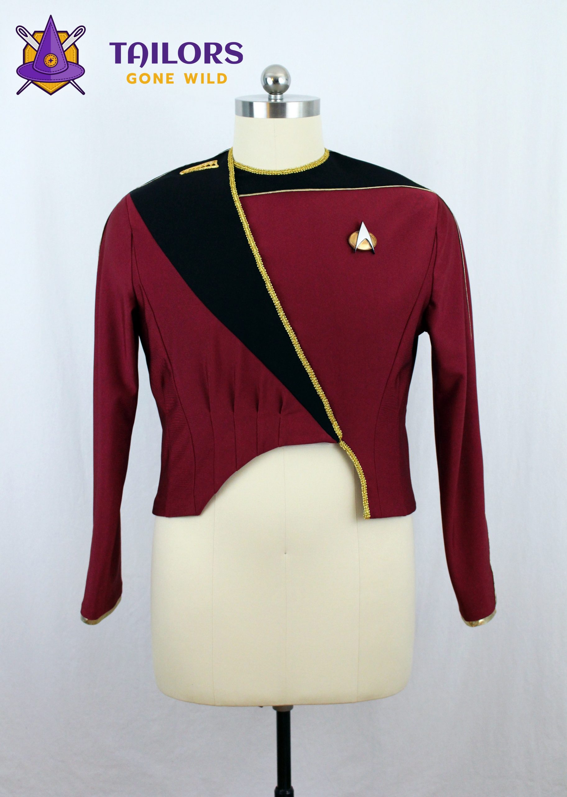 TNG admiral, season 1 - sewing tutorial - Star Trek Costume Guide