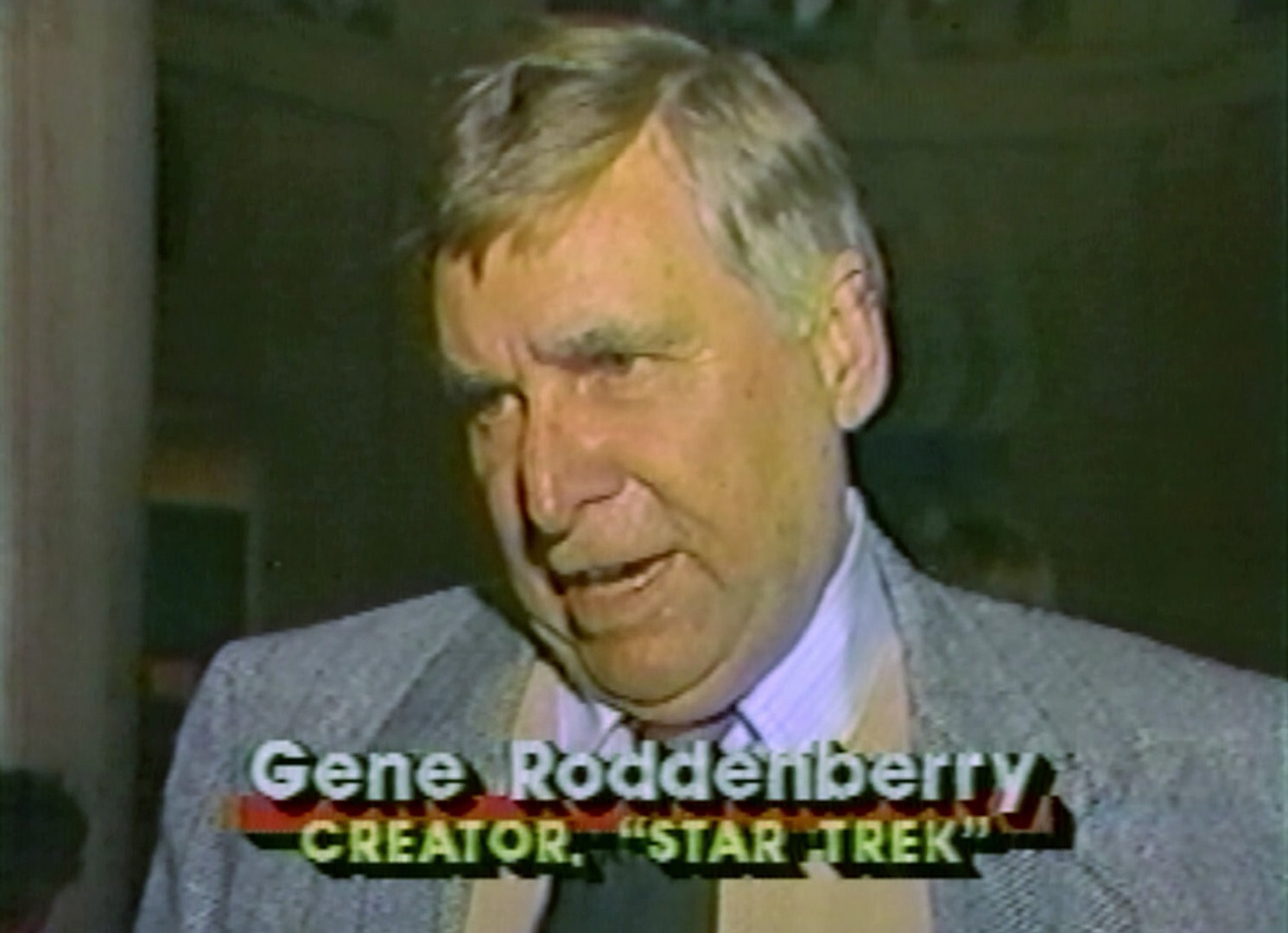Star Trek uniforms - Gene Roddenberry
