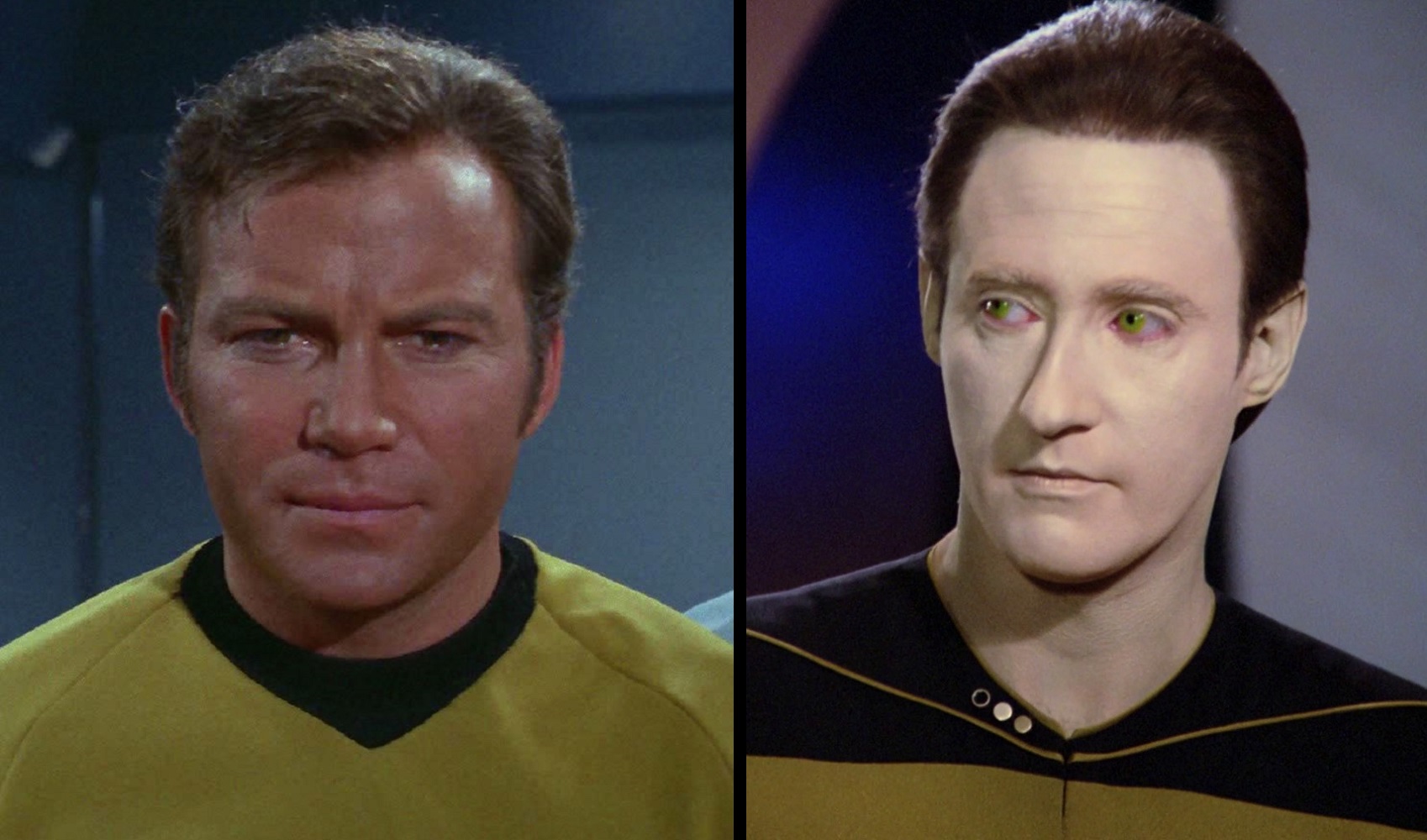 Star Trek uniform necklines