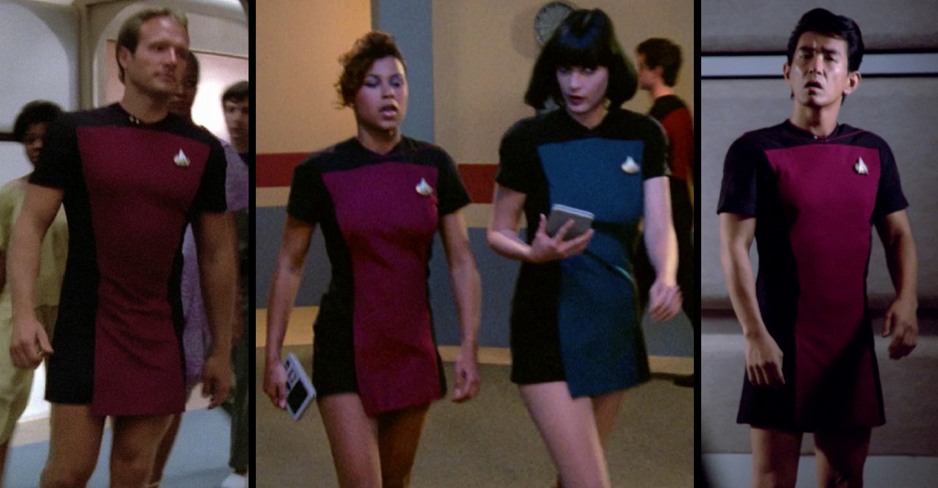 Star Trek TNG uniforms