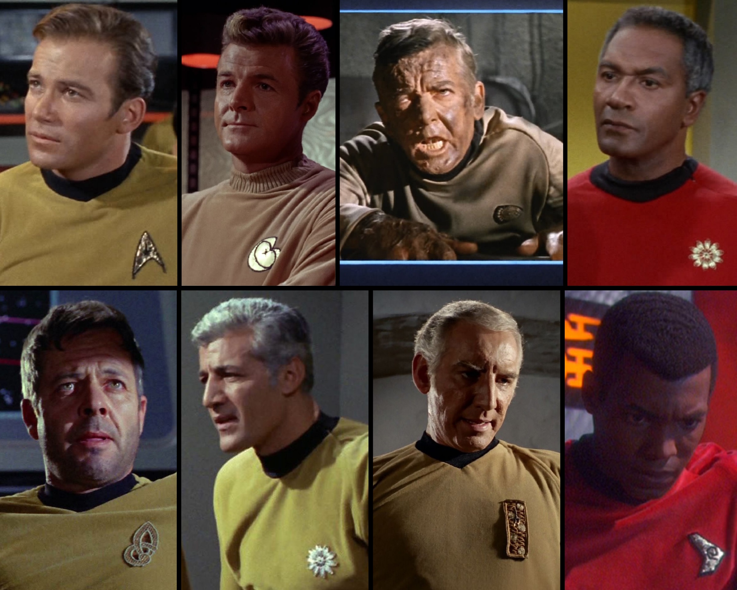 Star Trek TOS uniforms