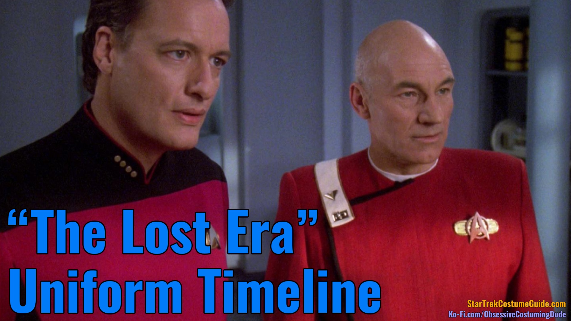 Star Trek uniforms - The Lost Era