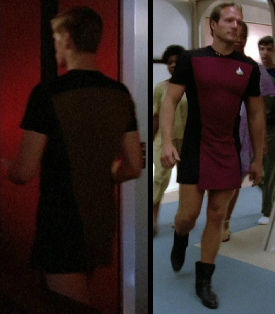 Men's TNG skant length - Star Trek Costume Guide