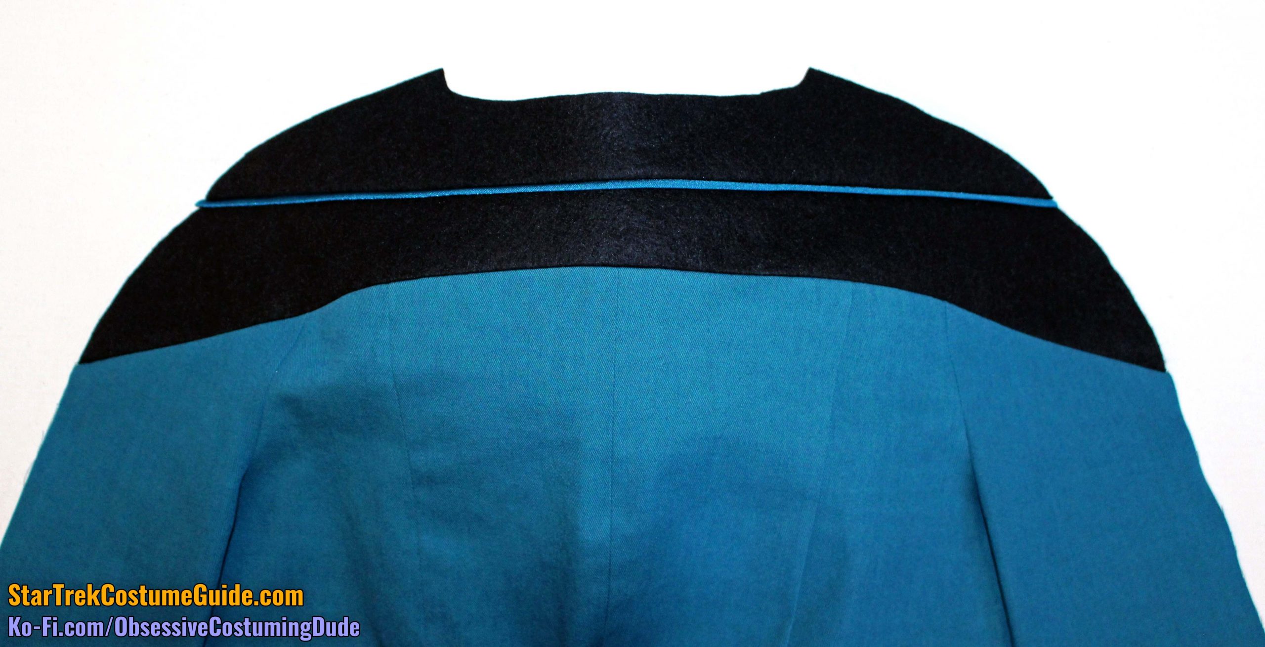 TNG medical smock sewing tutorial - Star Trek Costume Guide