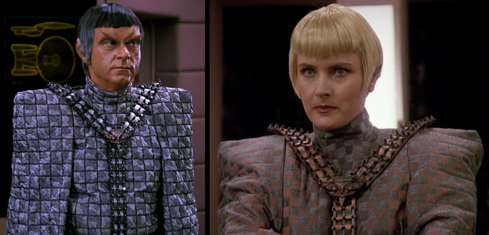 Romulan shoulders - Star Trek Costume Guide