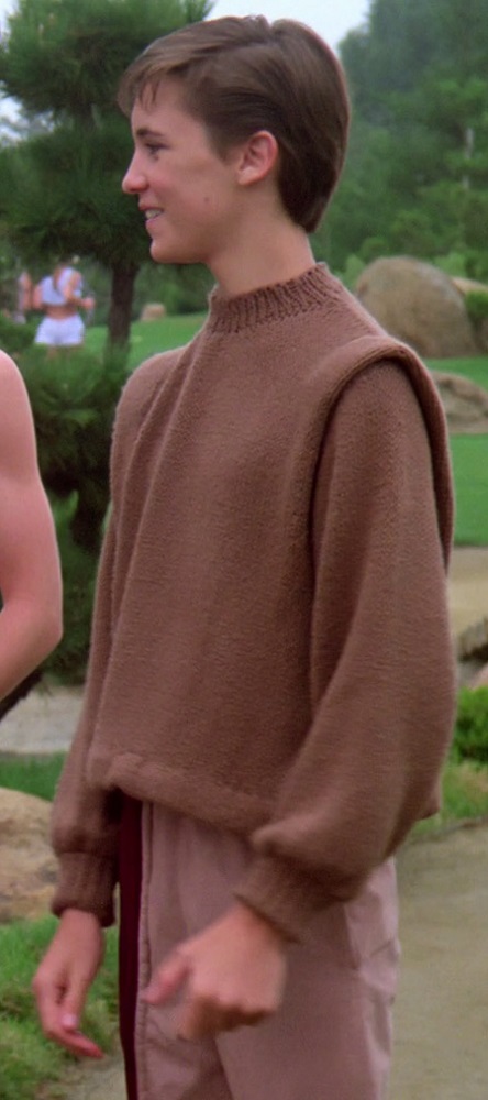 Screen-used Wesley Crusher sweater - Star Trek Costume Guide