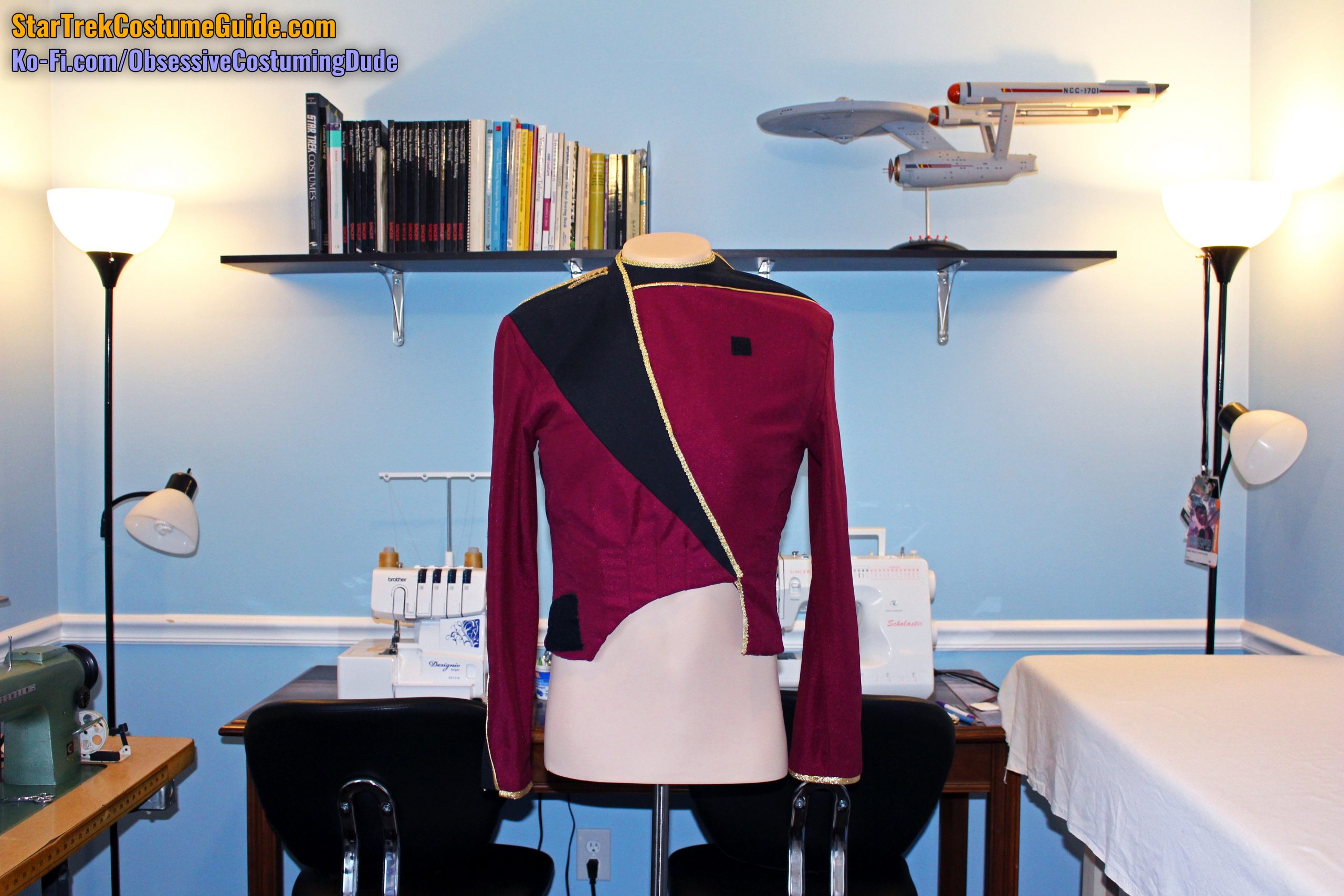 Free TNG admiral pattern download - Star Trek Costume Guide