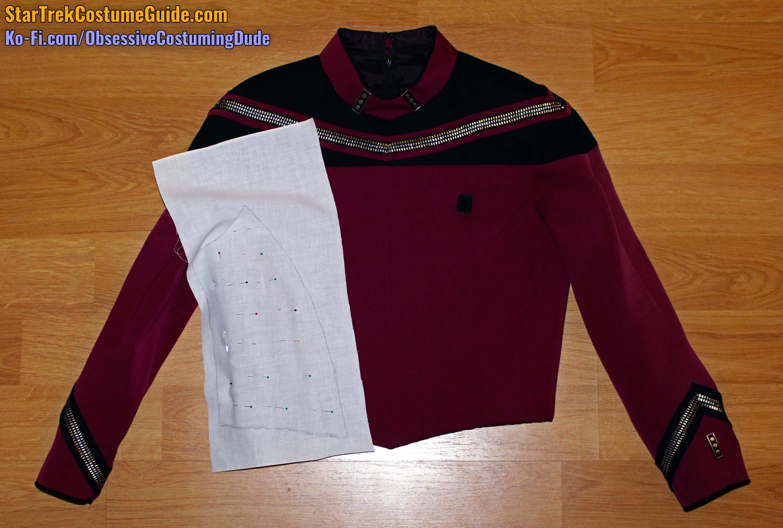 Free TNG admiral pattern download - Star Trek Costume Guide