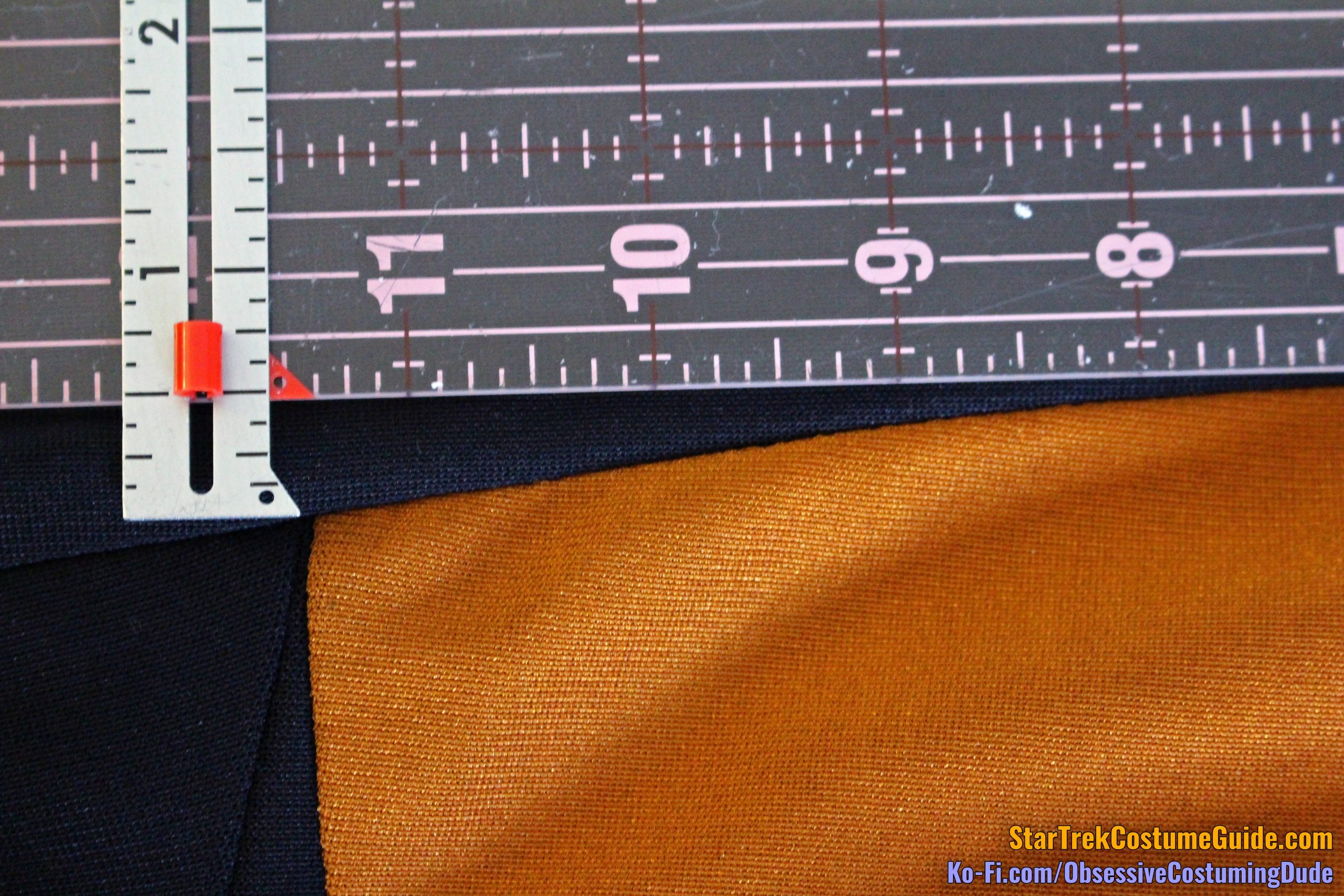 TNG skant uniform examination - Star Trek Costume Guide