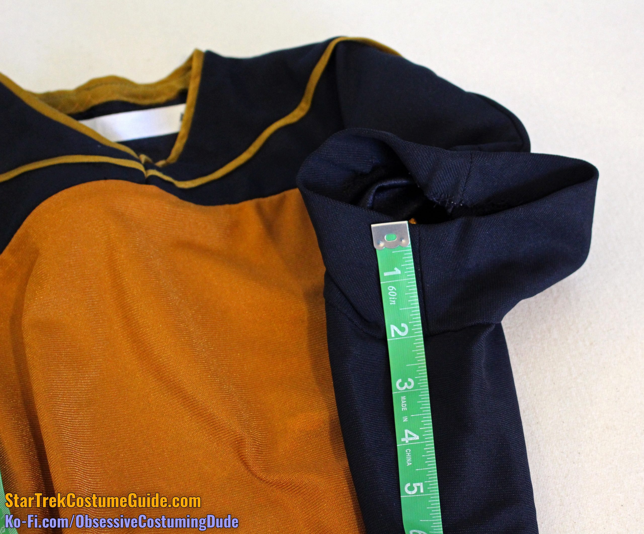 TNG skant uniform examination - Star Trek Costume Guide