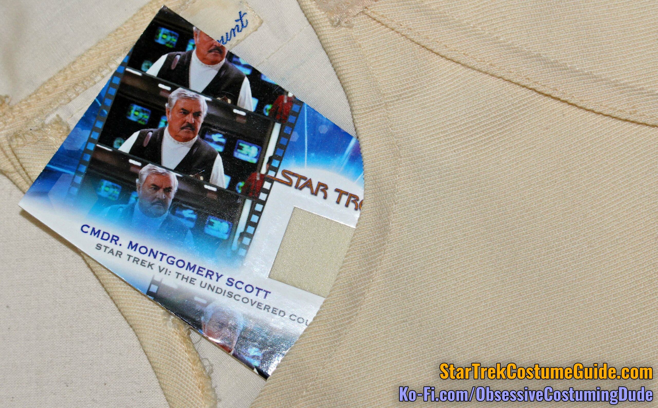 TWOK engineering radiation suit examination - Star Trek Costume Guide