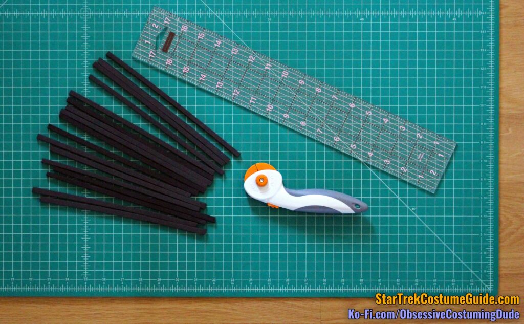 Engineering Radiation Suit Tutorial, Part 1 Collar Star Trek