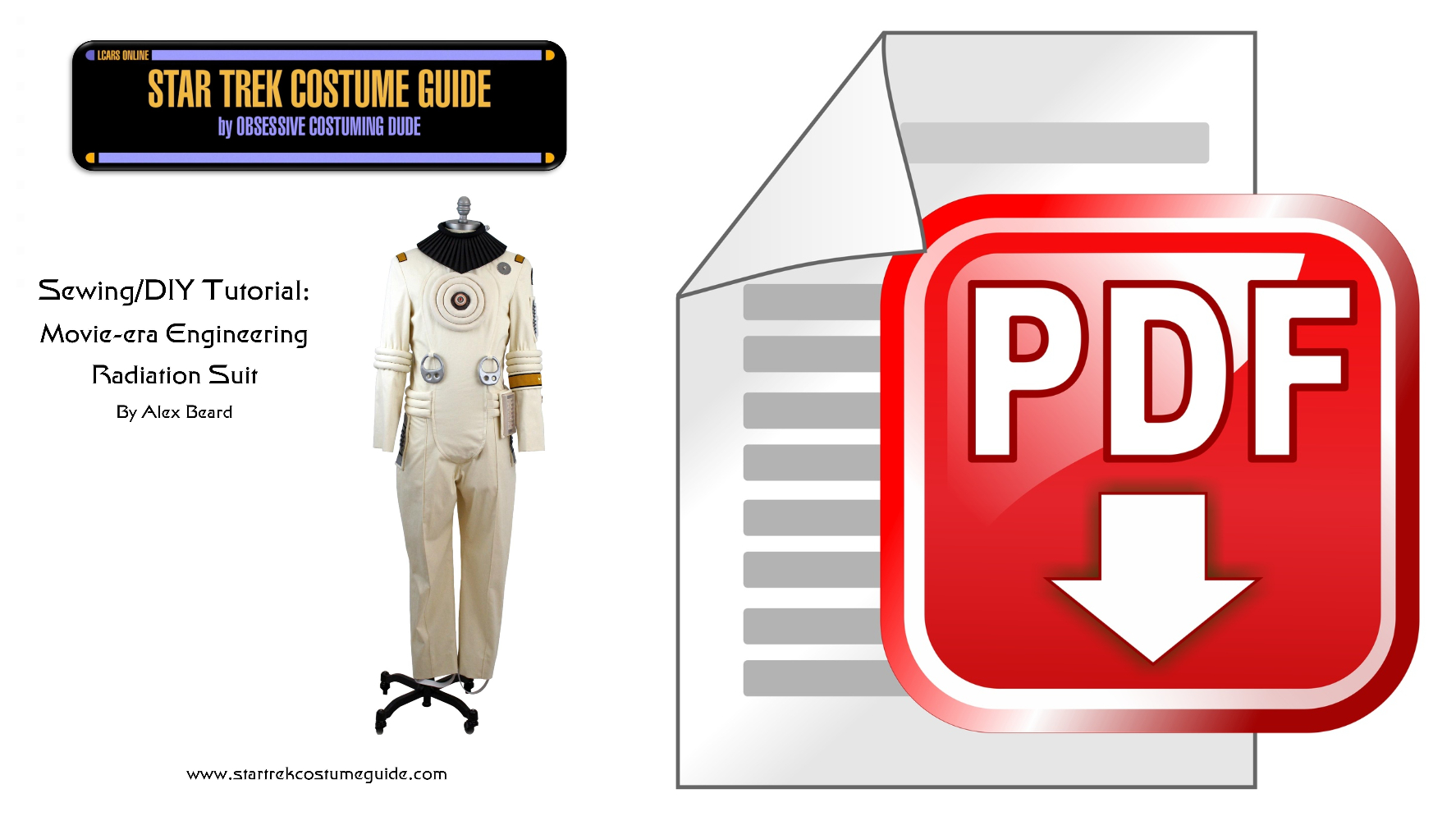 Engineering radiation suit tutorial PDF - Star Trek Costume Guide