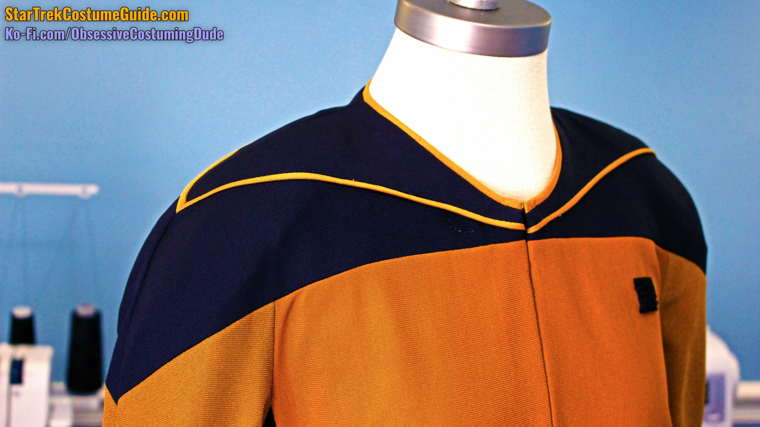 Tasha Yar TNG jumpsuit - Star Trek Costume Guide
