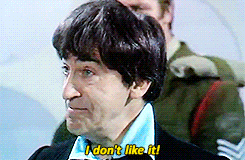 2nd Doctor I don't like it GIF