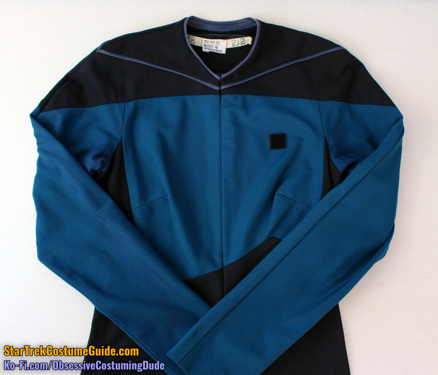 Screen-used Dr. Crusher TNG Jumpsuit Examination - Star Trek Costume Guide