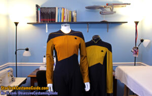 TNG jumpsuit comparison 1, 1 - Star Trek Costume Guide