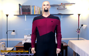 Worf TNG jumpsuit - Star Trek Costume Guide