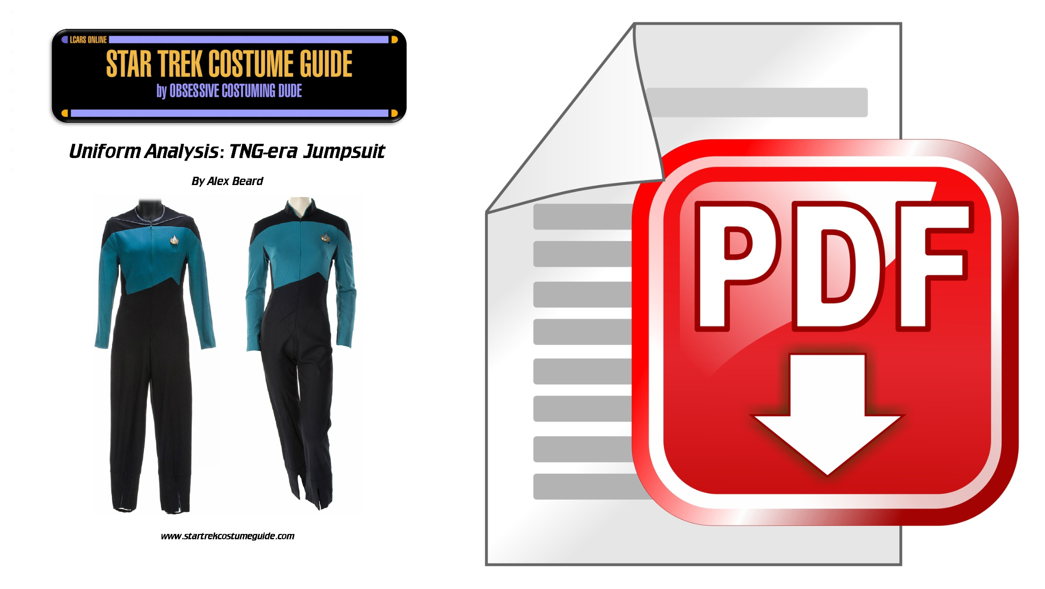 TNG jumpsuit analysis PDF - Star Trek Costume Guide