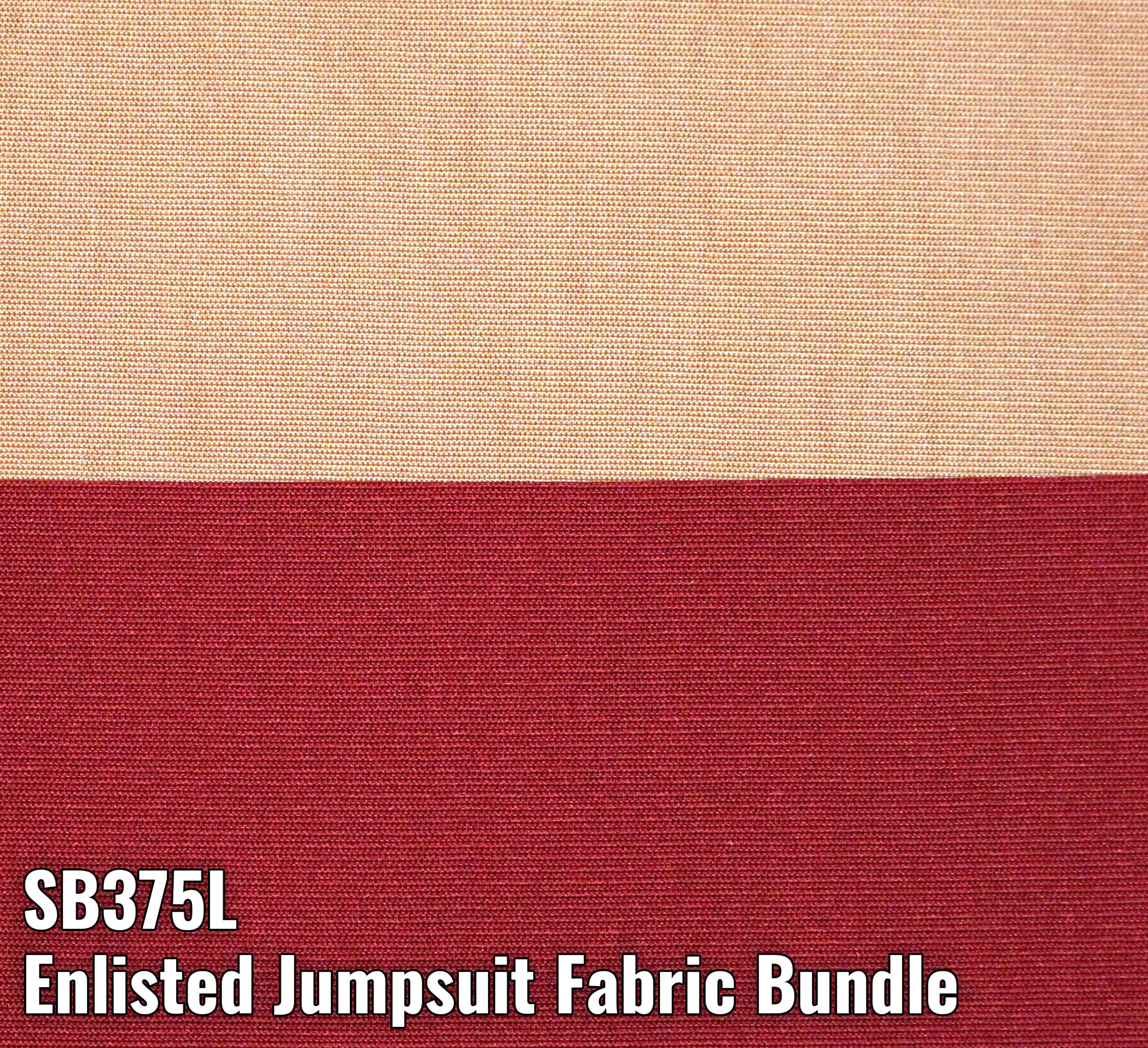 SB375L enlisted jumpsuit fabric bundle - Star Trek Costume Guide