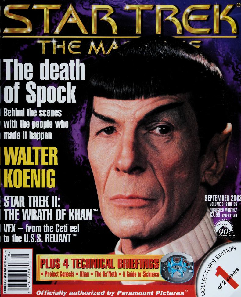 Star Trek Magazine September 2002 - Star Trek Costume Guide