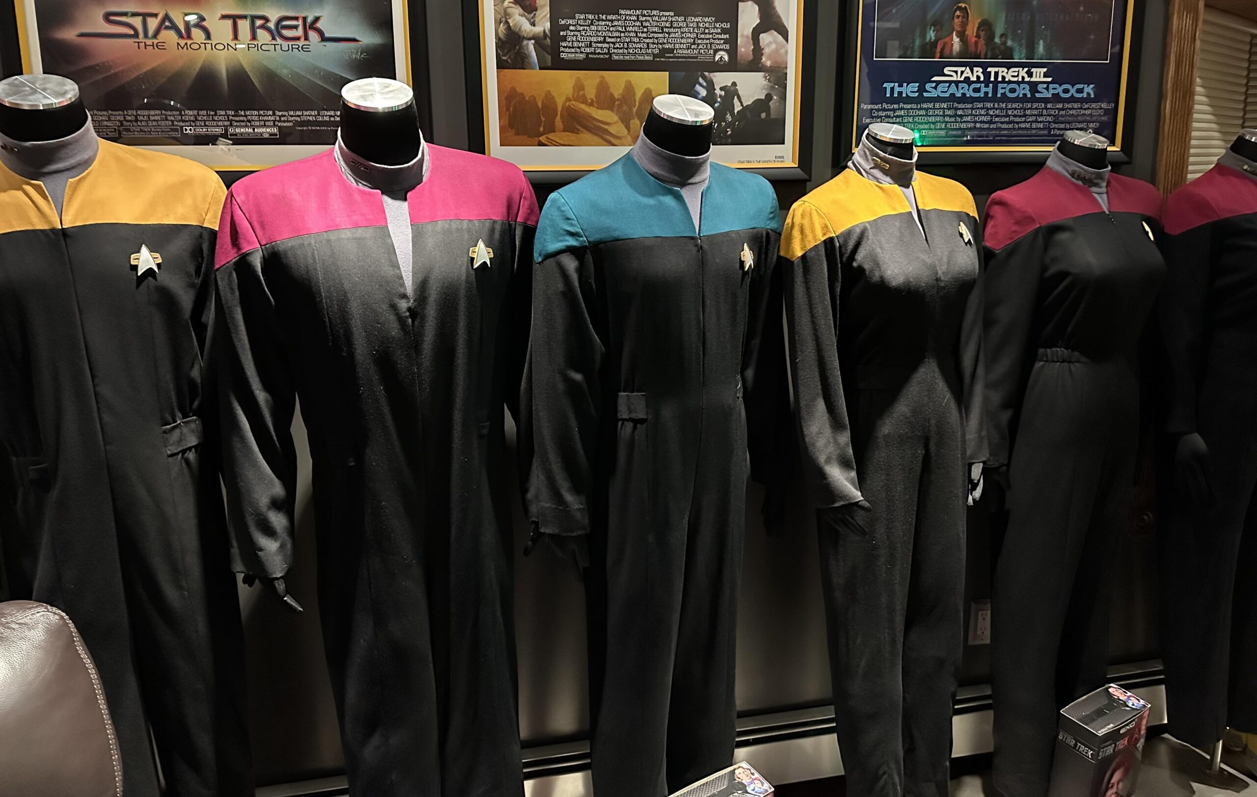 NJ trip fundraiser - VOY cast uniforms
